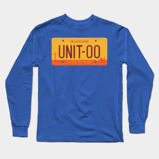 Unit 00 [Yellow] License Plate Long Sleeve T-Shirt